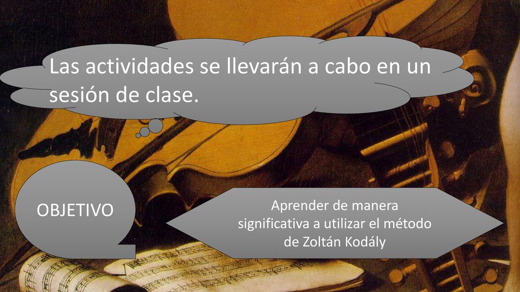 Aprender de manera significativa a utilizar el método de Zoltán Kodály