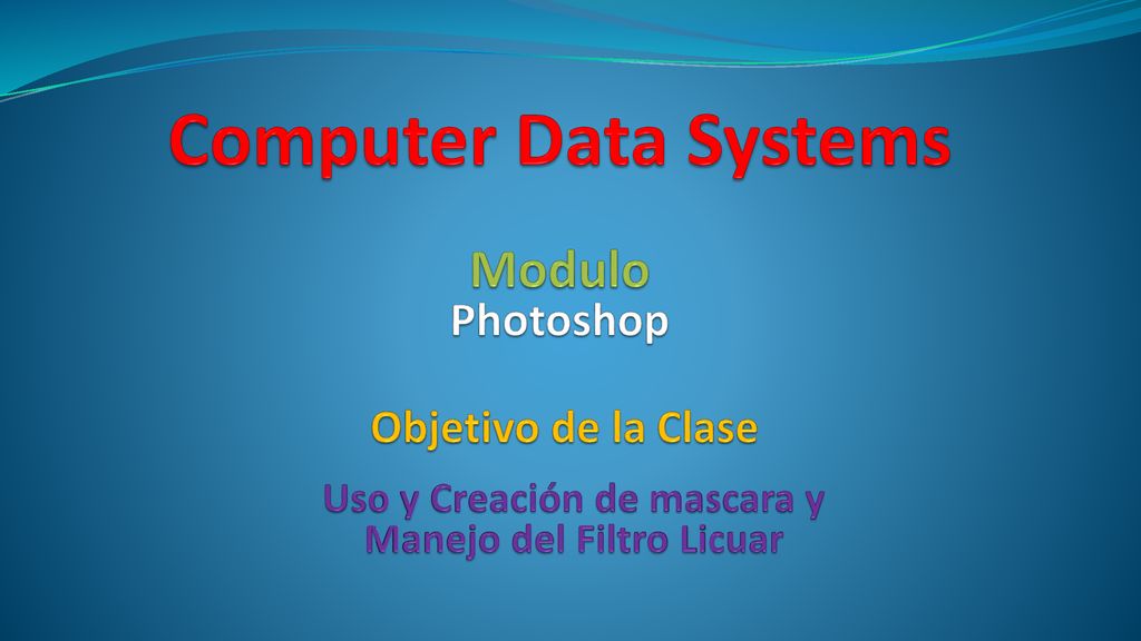 Uso y Creación de mascara y Manejo del Filtro Licuar