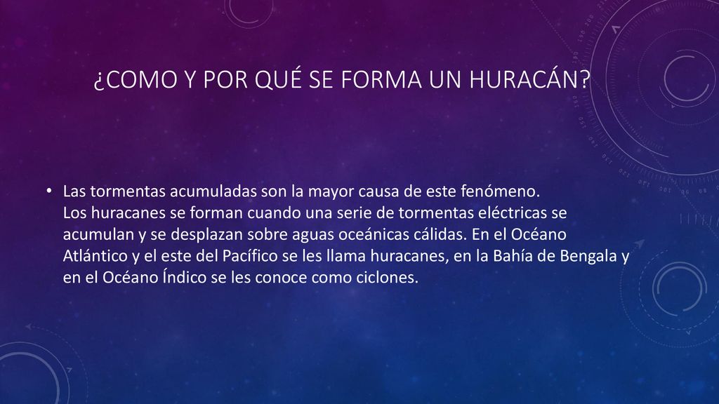 ¿Como y por qué se forma un huracán