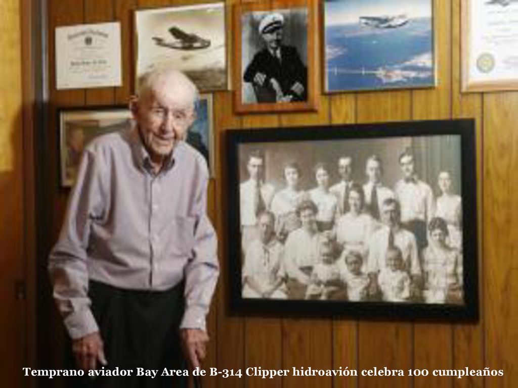 Temprano aviador Bay Area de B-314 Clipper hidroavión celebra 100 cumpleaños