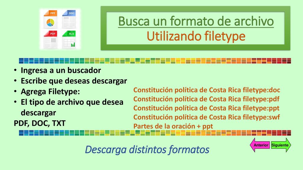Busca un formato de archivo Utilizando filetype