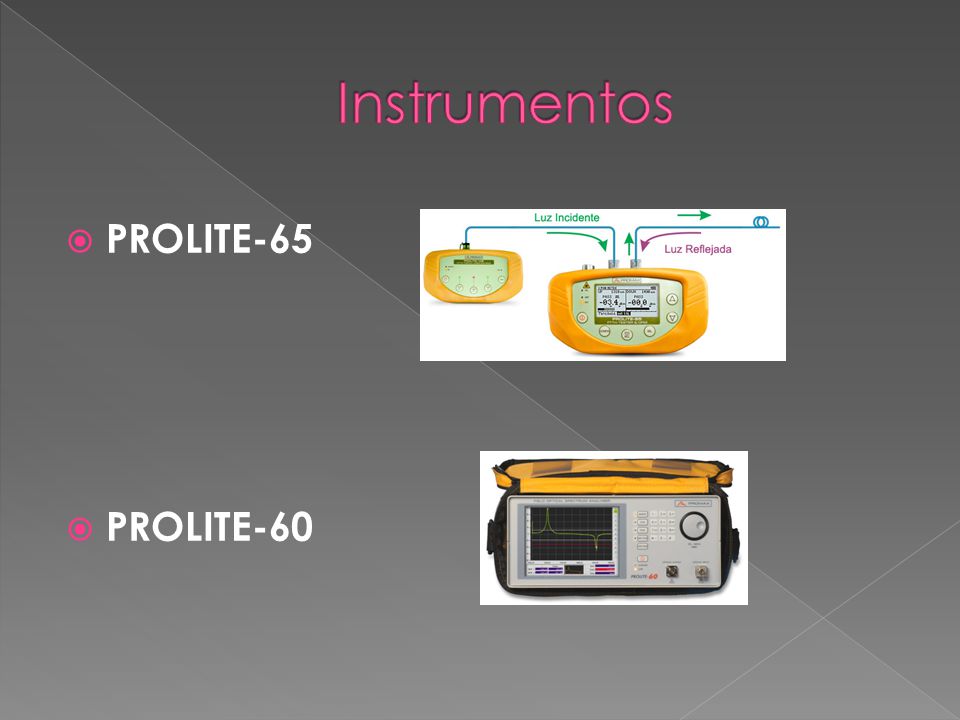 Instrumentos PROLITE-65 PROLITE-60