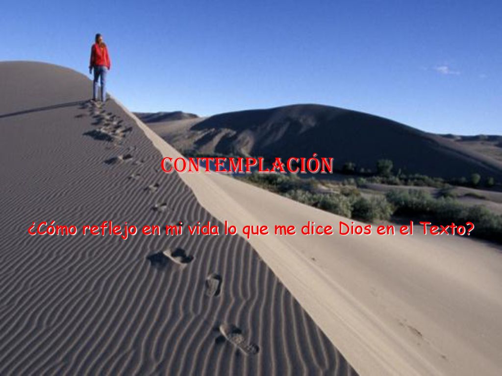 ¿Cómo reflejo en mi vida lo que me dice Dios en el Texto