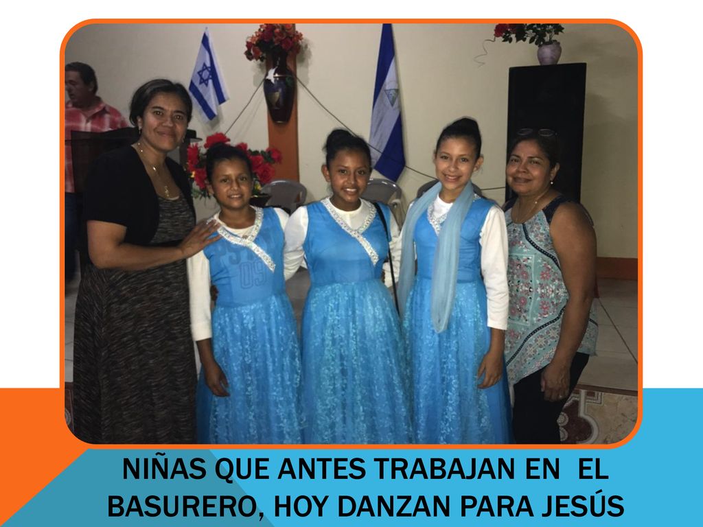 NIÑAS QUE ANTES TRABAJAN EN EL basurero, HOY DANZAN PARA JESÚS