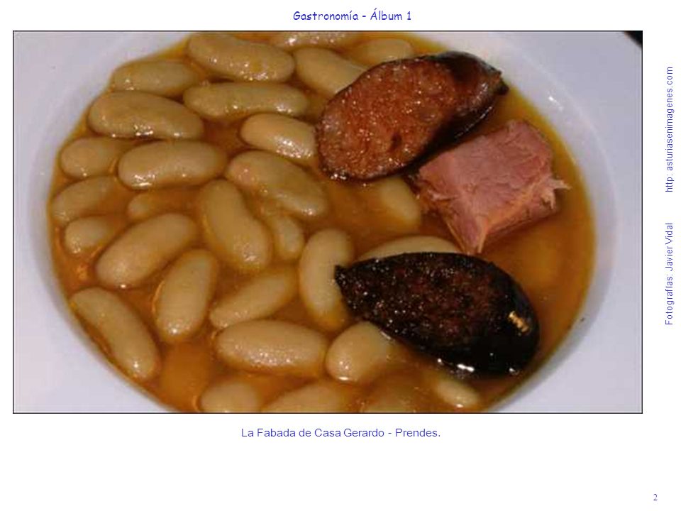 La Fabada de Casa Gerardo - Prendes.