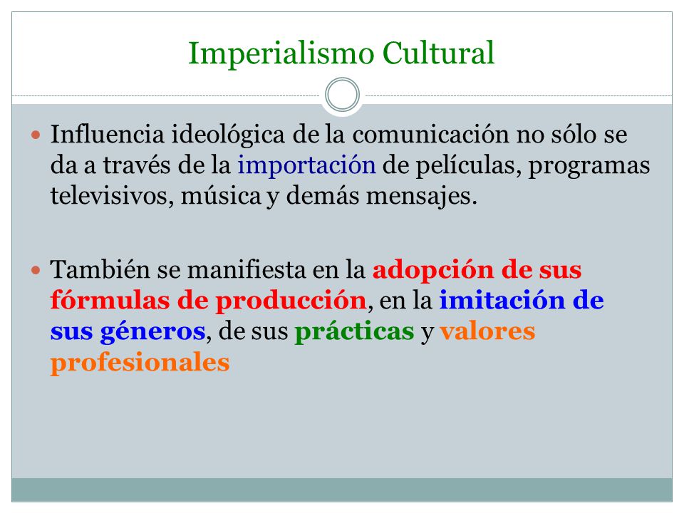 Imperialismo Cultural