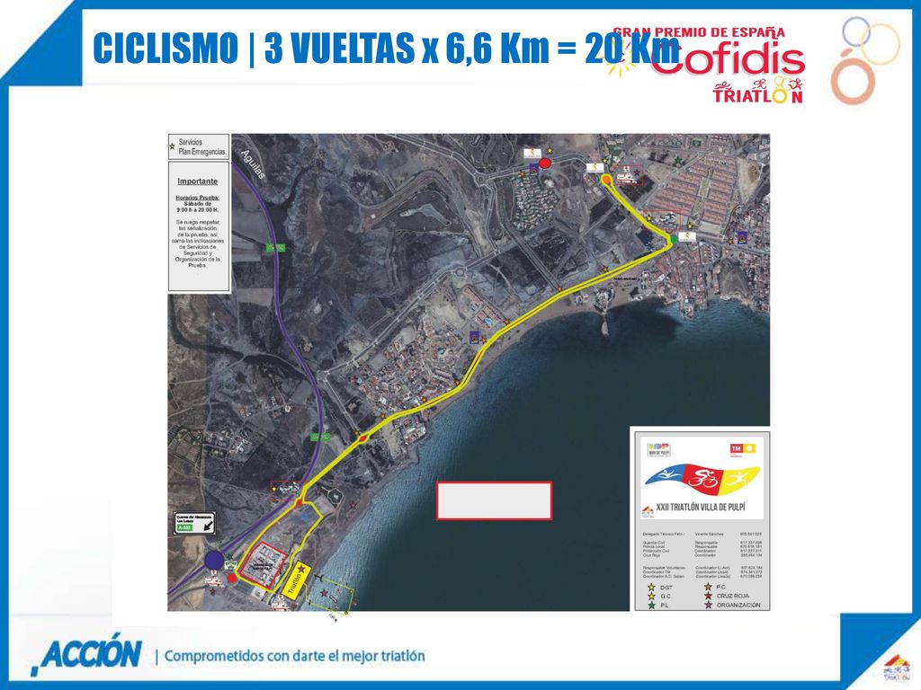 CICLISMO | 3 VUELTAS x 6,6 Km = 20 Km