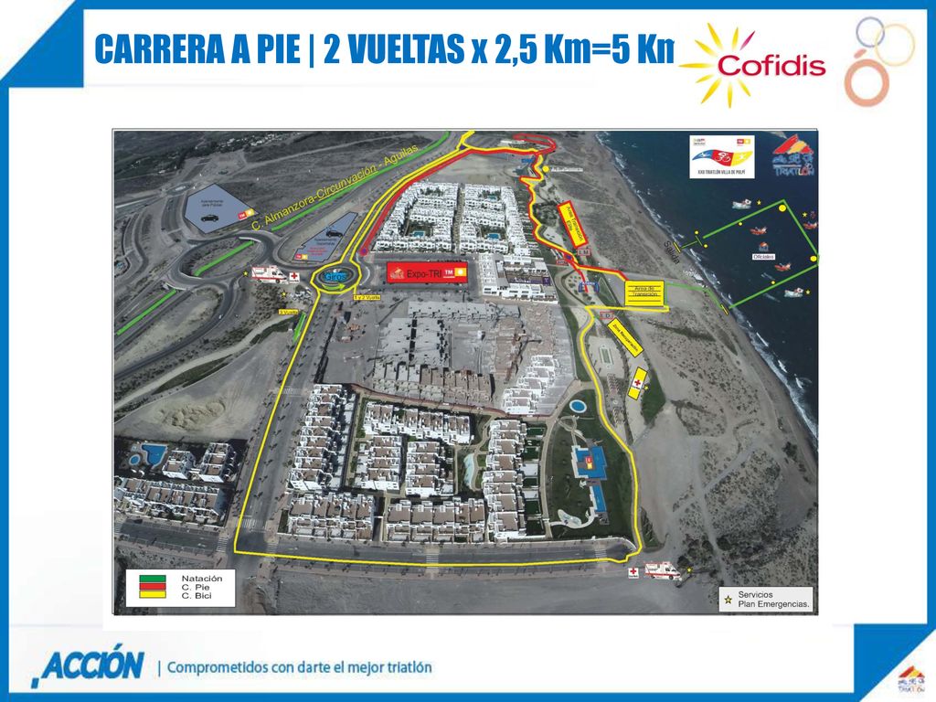 CARRERA A PIE | 2 VUELTAS x 2,5 Km=5 Km