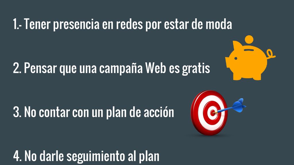1.- Tener presencia en redes por estar de moda