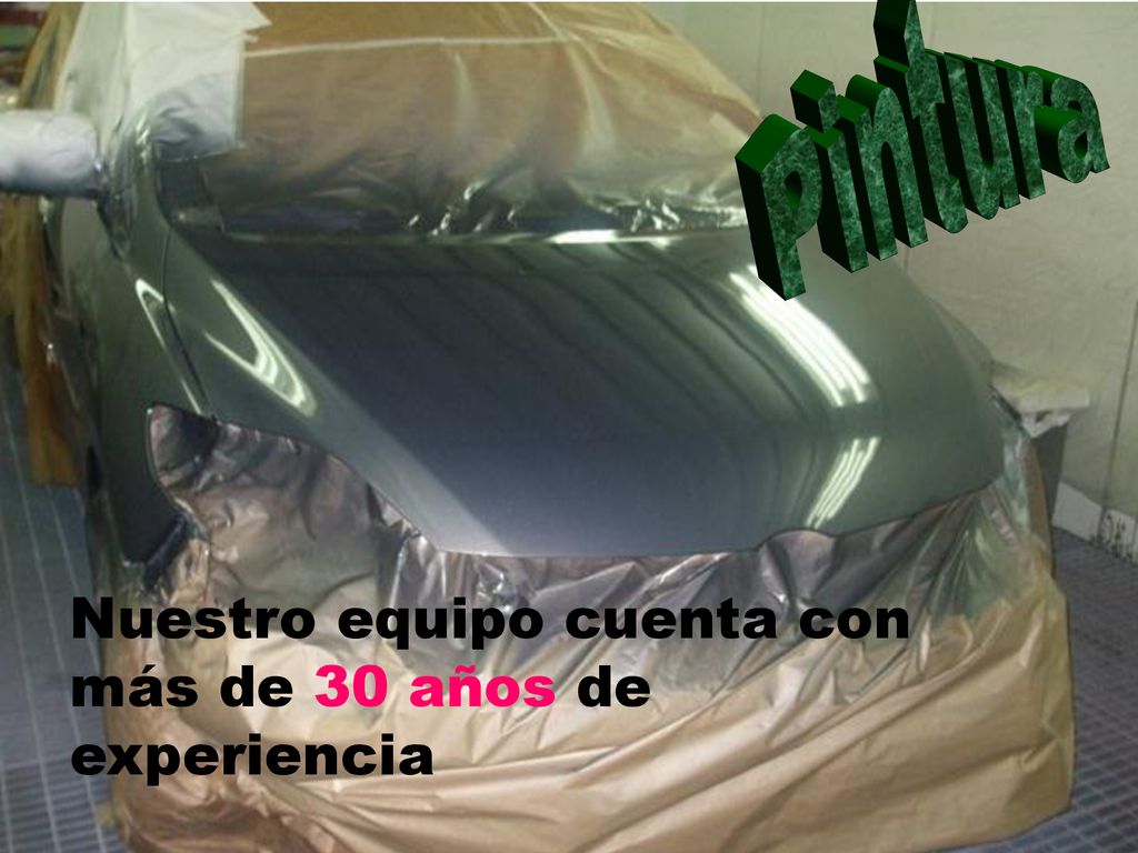 Pintura Nuestro equipo cuenta con más de 30 años de experiencia