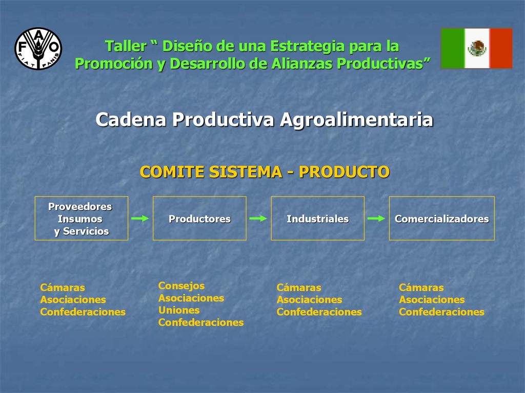 Cadena Productiva Agroalimentaria COMITE SISTEMA - PRODUCTO