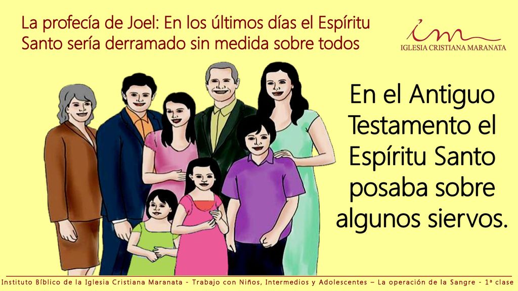 La profecía de Joel: En los últimos días el Espíritu
