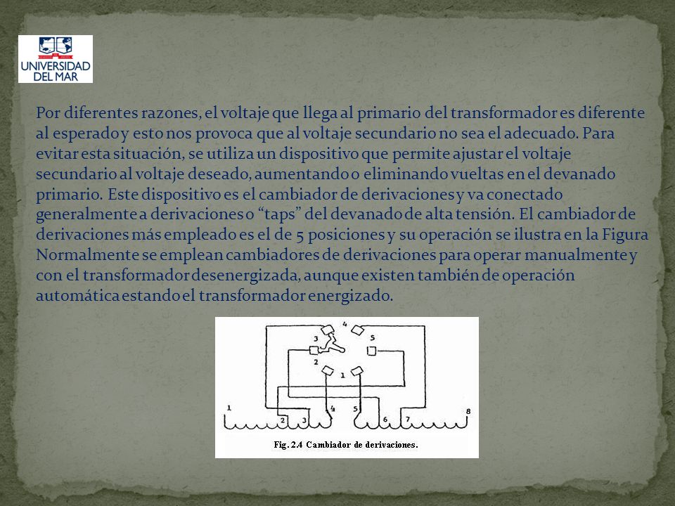 Por diferentes razones, el voltaje que llega al primario del transformador es diferente al esperado y esto nos provoca que al voltaje secundario no sea el adecuado.