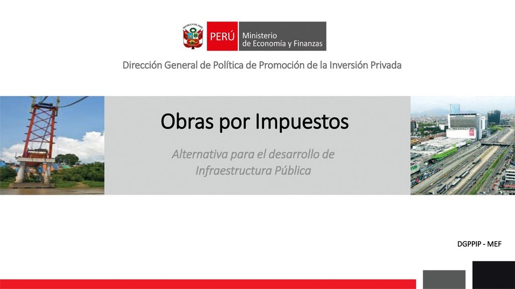 Dirección General de Política de Promoción de la Inversión Privada