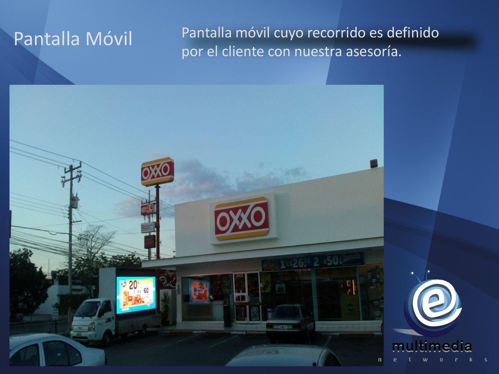 Pantalla Móvil Pantalla móvil cuyo recorrido es definido