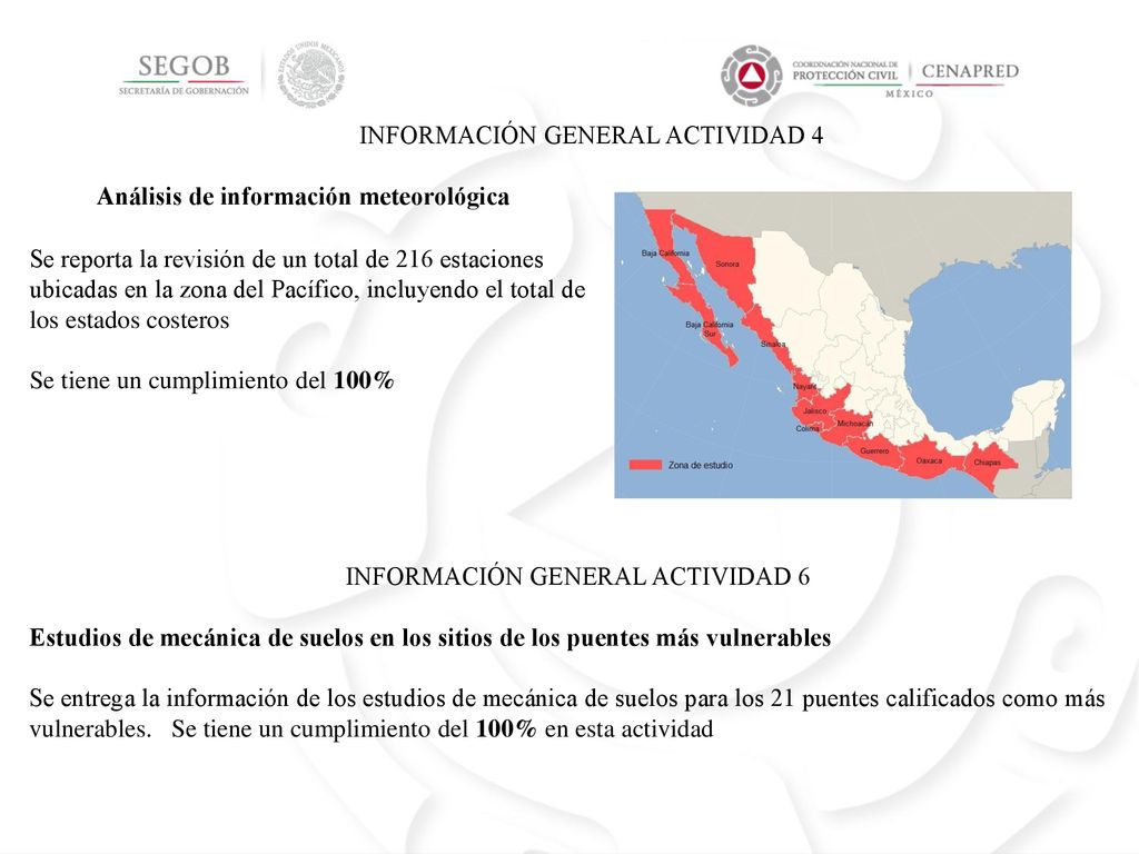 INFORMACIÓN GENERAL ACTIVIDAD 4 Análisis de información meteorológica