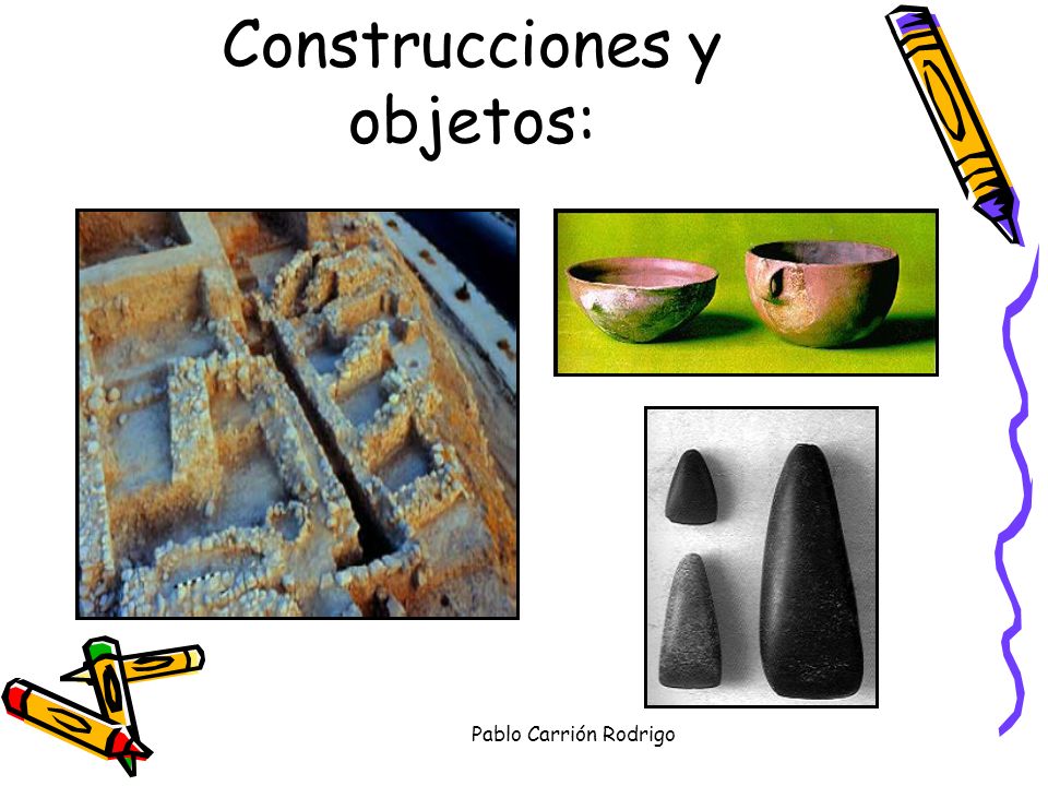 Construcciones y objetos: