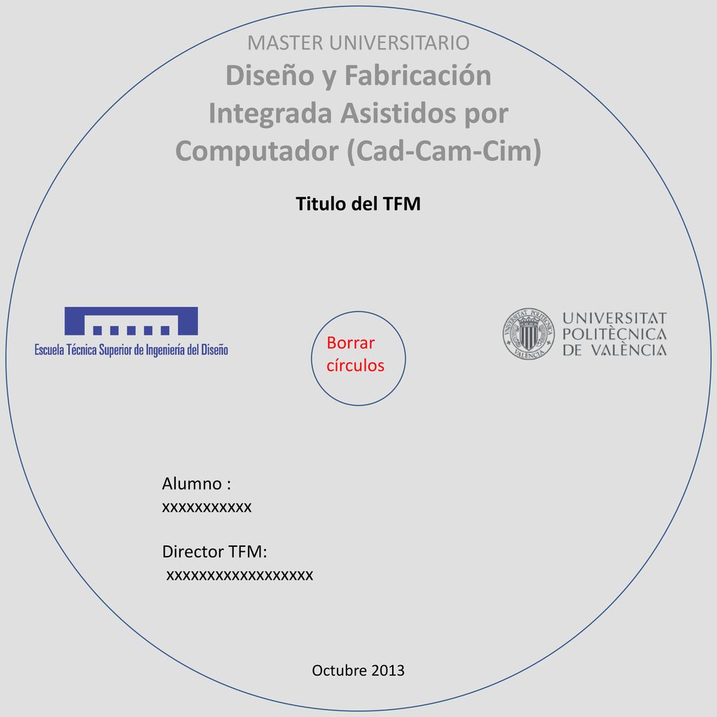 Diseño y Fabricación Integrada Asistidos por Computador (Cad-Cam-Cim)