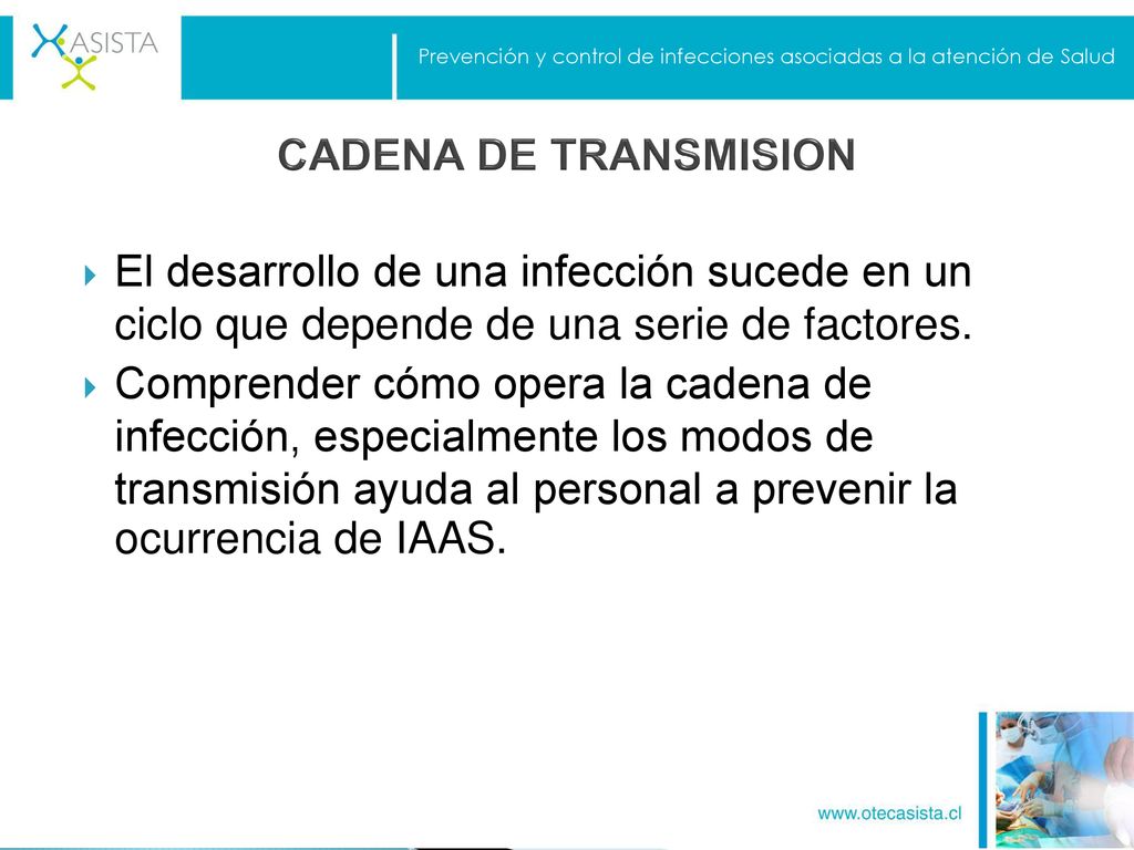 Prevención y control de infecciones asociadas a la atención de Salud