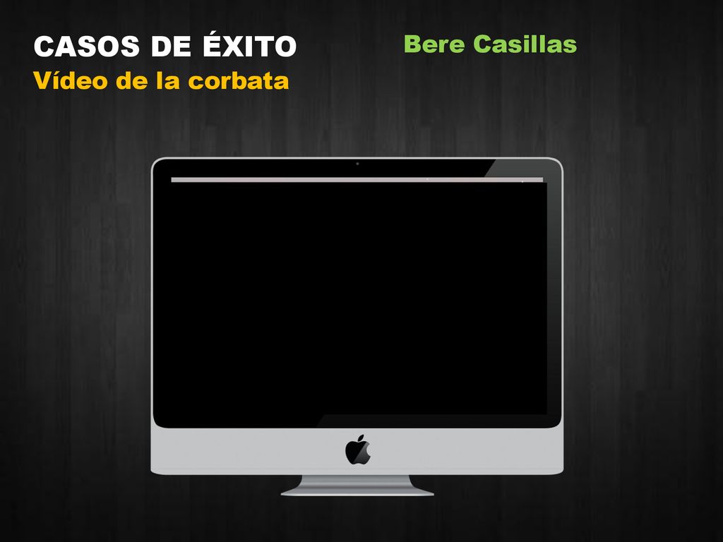 CASOS DE ÉXITO Bere Casillas Vídeo de la corbata