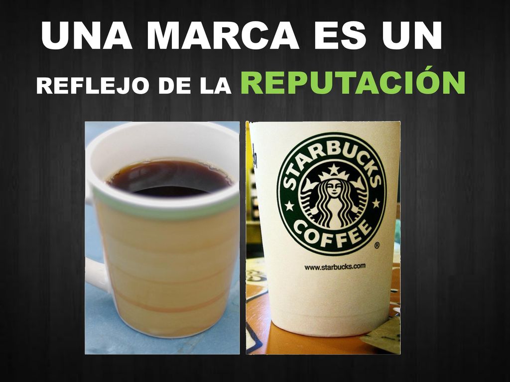 UNA MARCA ES UN REFLEJO DE LA REPUTACIÓN