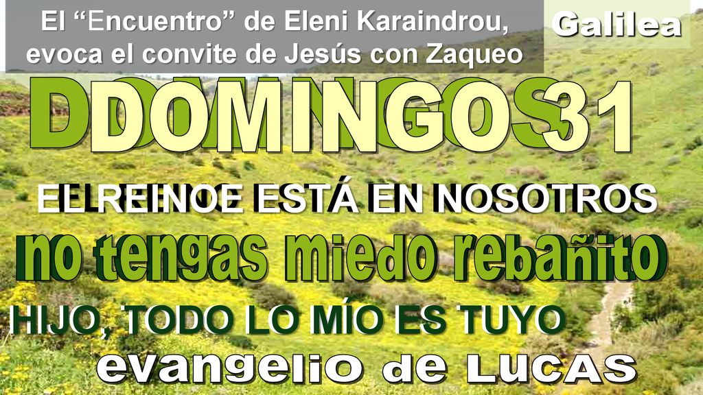 EL REINOE ESTÁ EN NOSOTROS EL REINO ESTÁ EN NOSOTROS