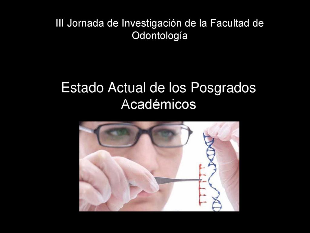 III Jornada de Investigación de la Facultad de Odontología