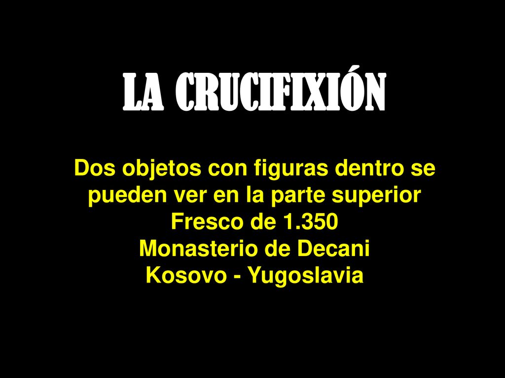 Dos objetos con figuras dentro se pueden ver en la parte superior