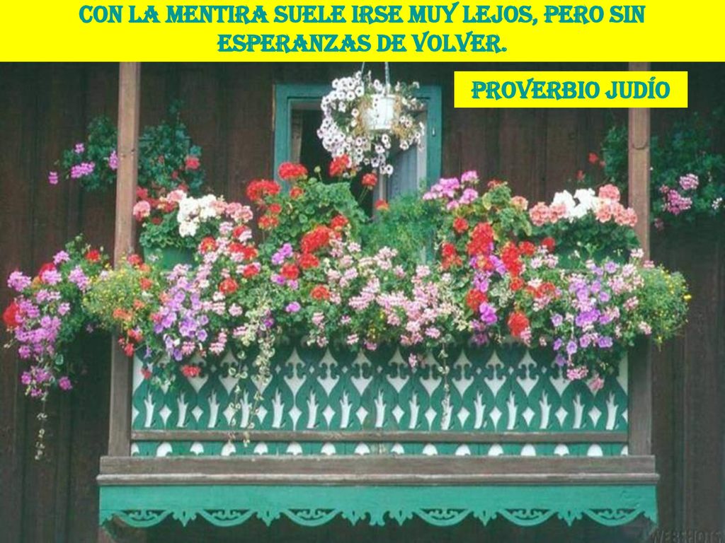Con la mentira suele irse muy lejos, pero sin esperanzas de volver.