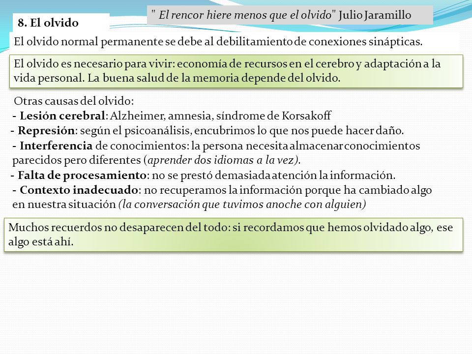 El rencor hiere menos que el olvido Julio Jaramillo