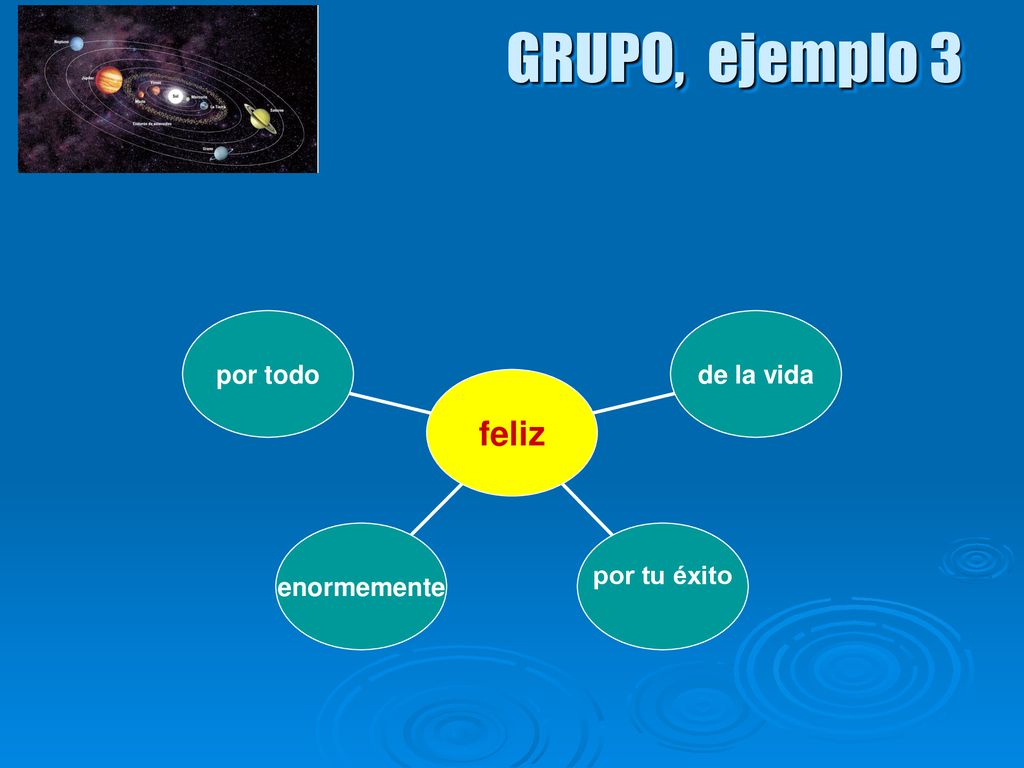 GRUPO, ejemplo 3 por todo enormemente por tu éxito de la vida feliz
