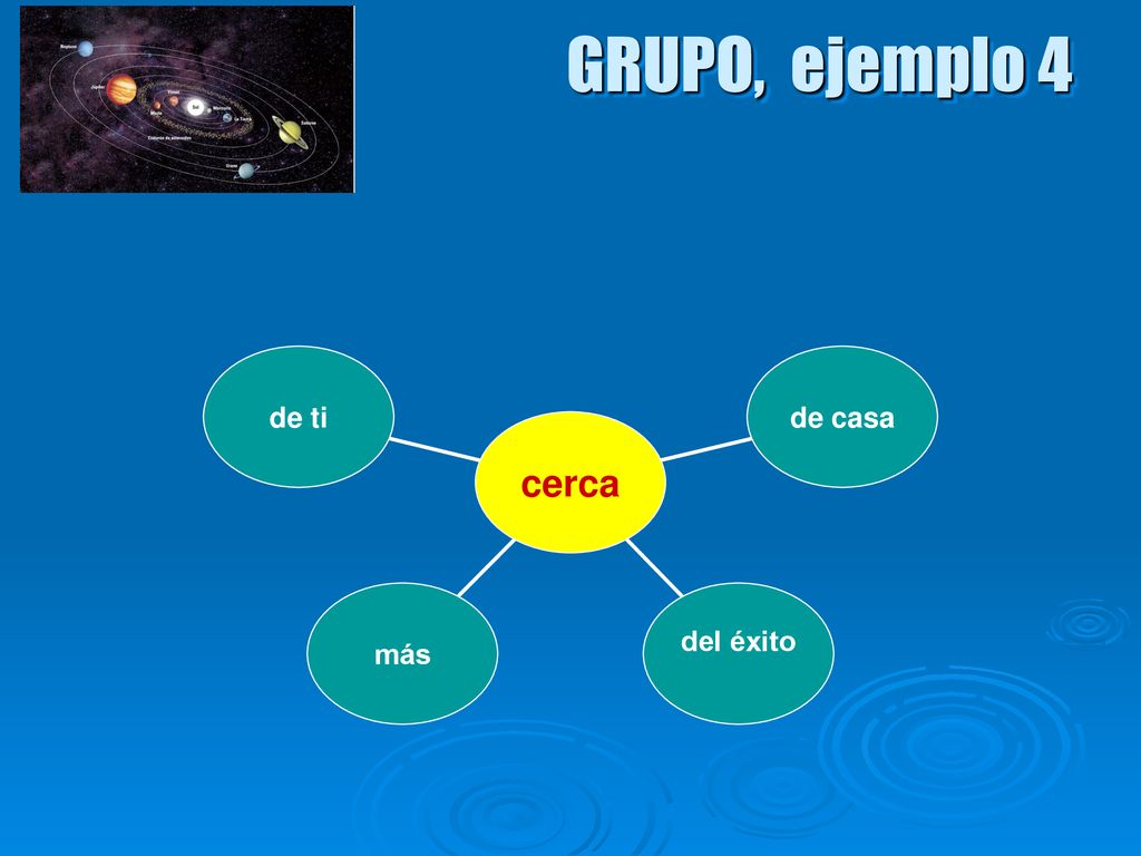GRUPO, ejemplo 4 de ti más del éxito de casa cerca