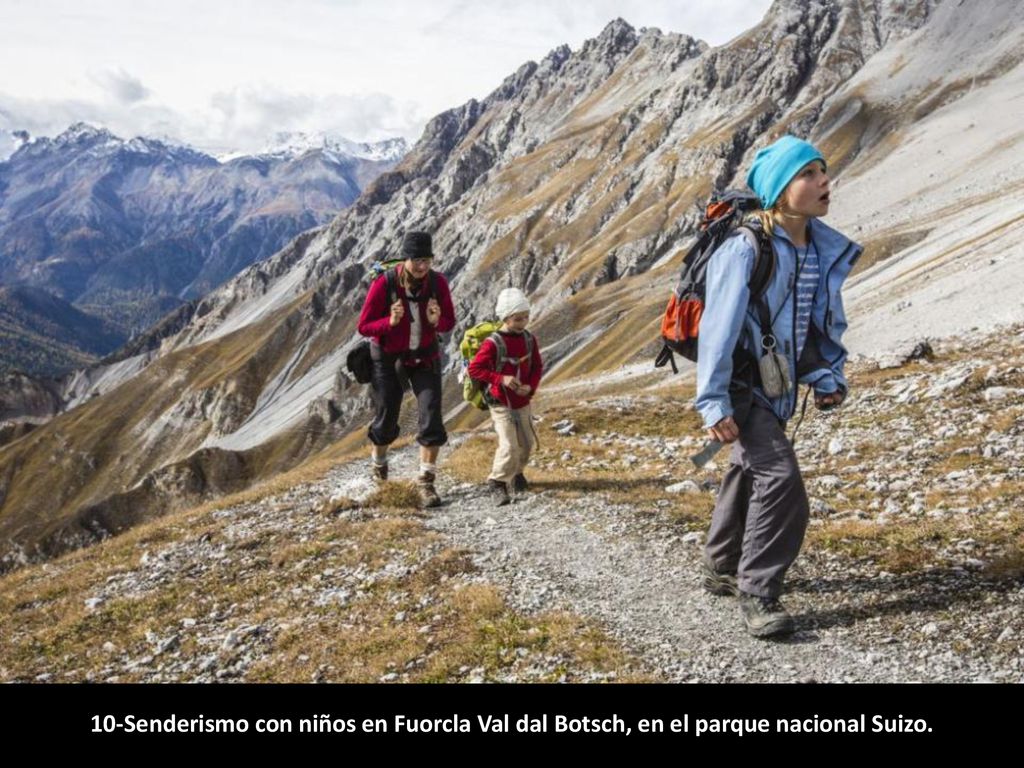 10-Senderismo con niños en Fuorcla Val dal Botsch, en el parque nacional Suizo.