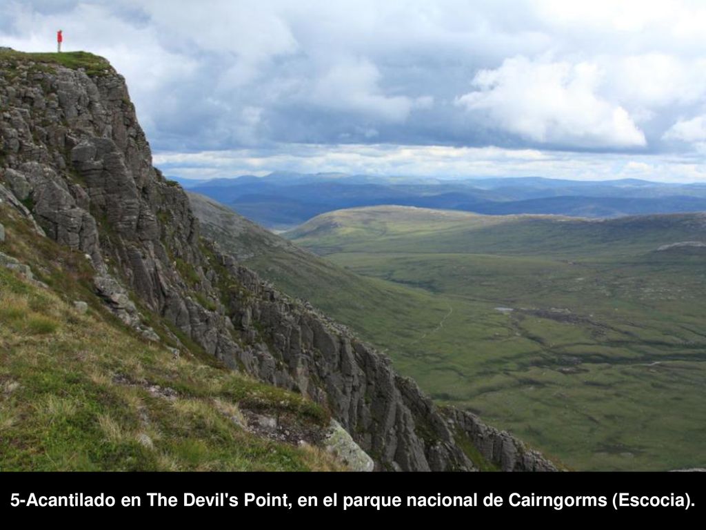 5-Acantilado en The Devil s Point, en el parque nacional de Cairngorms (Escocia).