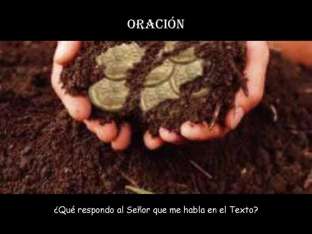 ¿Qué respondo al Señor que me habla en el Texto