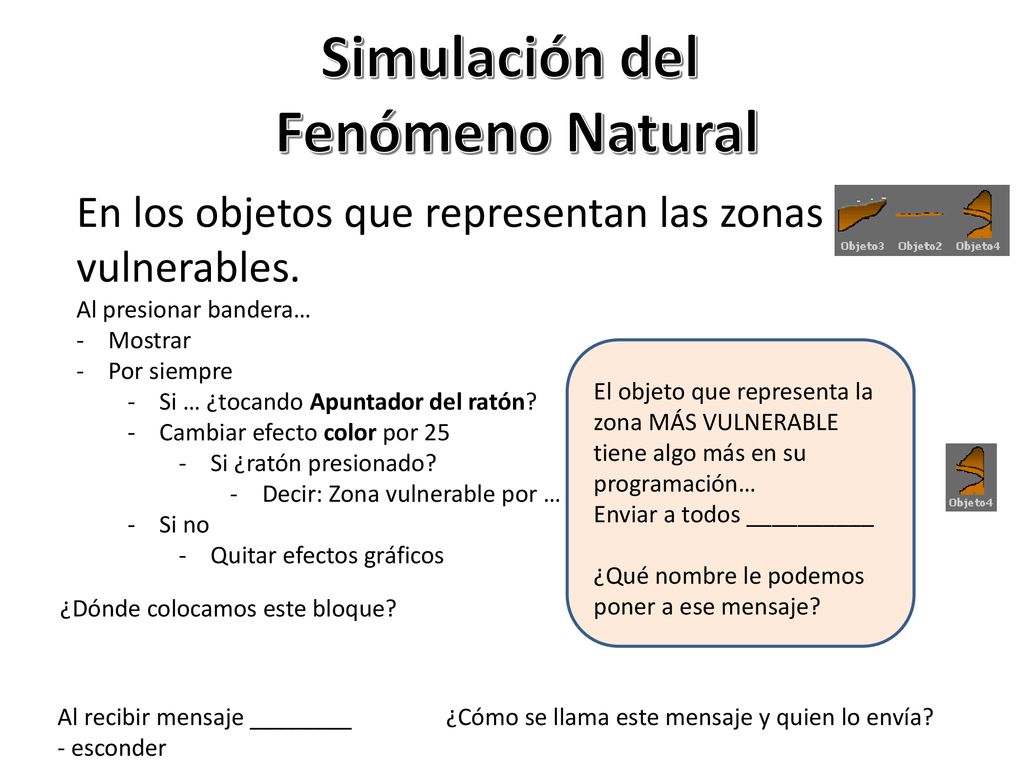 Simulación del Fenómeno Natural