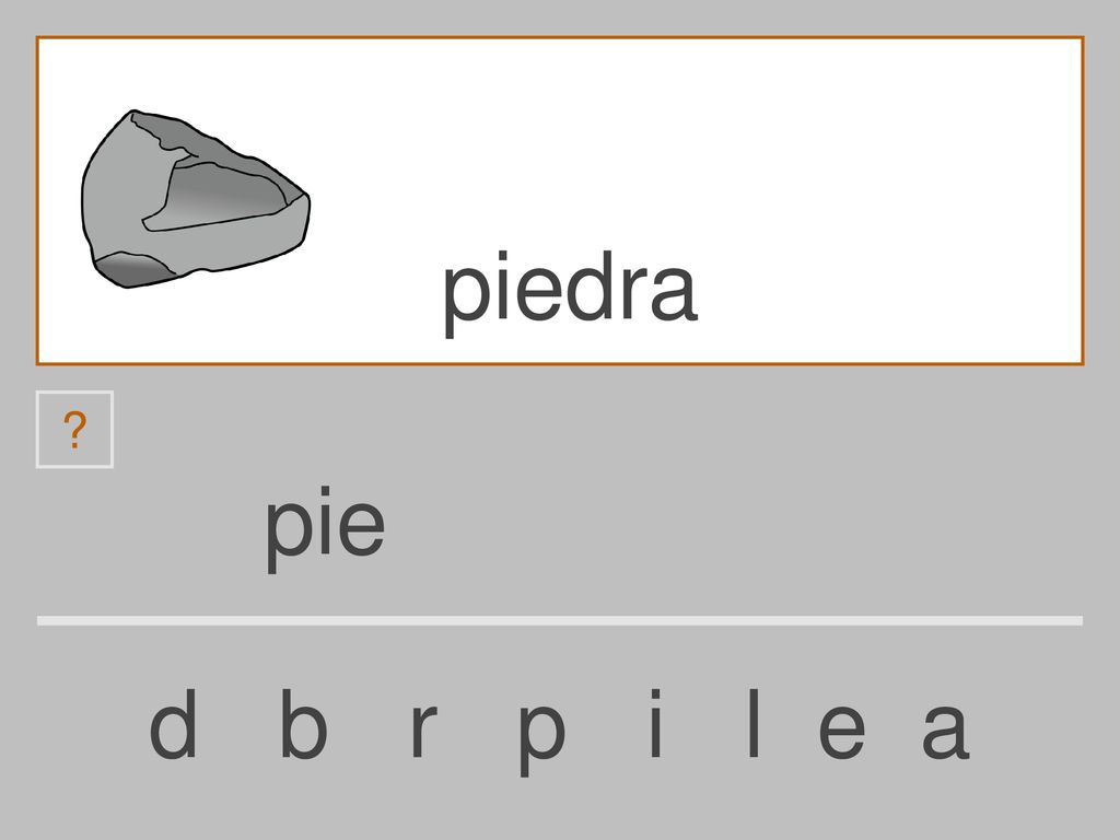 piedra pie d b r p i l e a