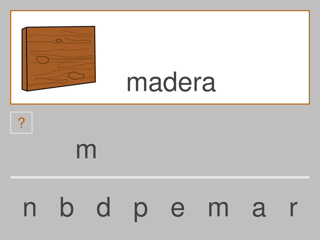 madera m n b d p e m a r