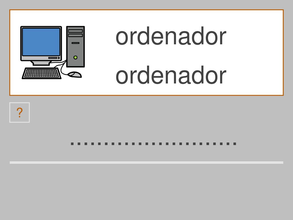 ordenador ordenador d e o r n m a