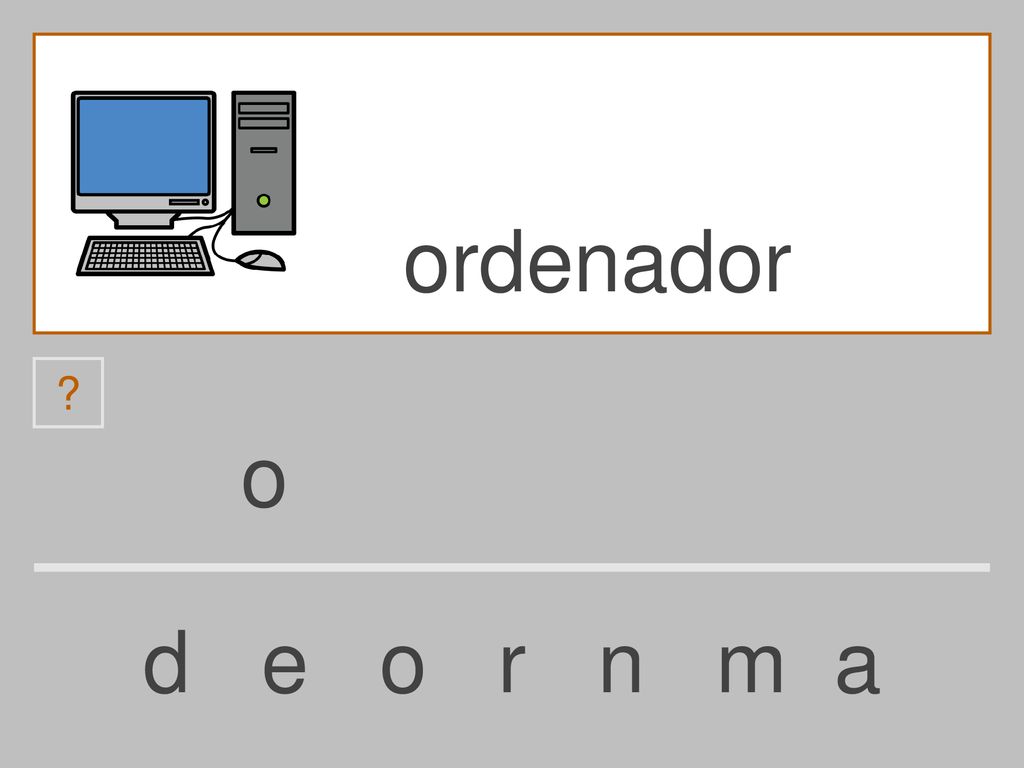 ordenador o d e o r n m a