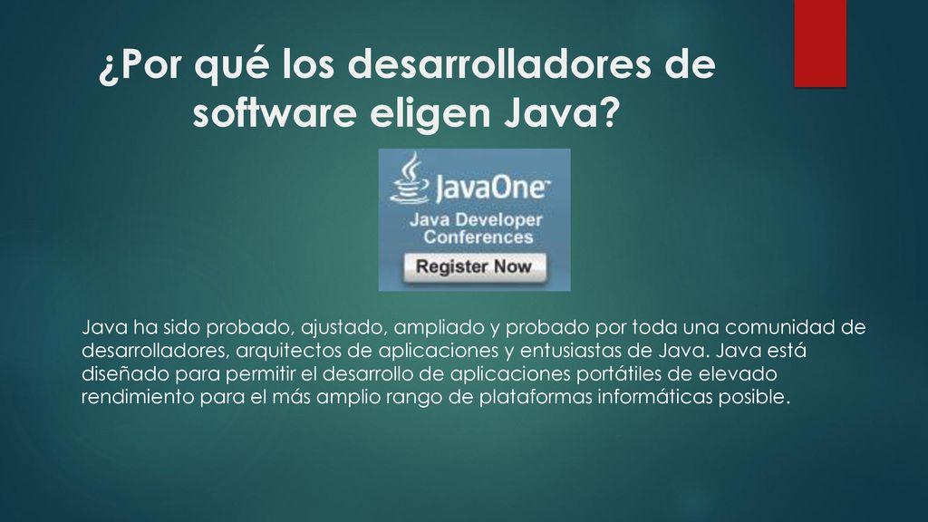 ¿Por qué los desarrolladores de software eligen Java