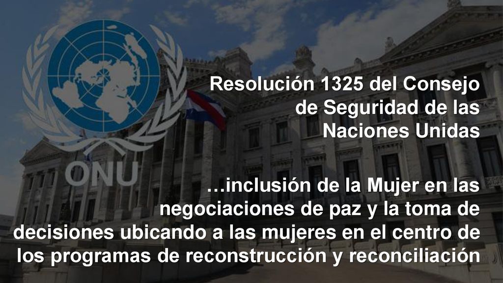 Resolución 1325 del Consejo de Seguridad de las Naciones Unidas