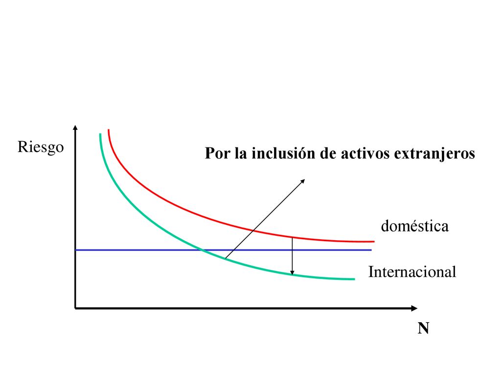 Riesgo Por la inclusión de activos extranjeros doméstica Internacional N