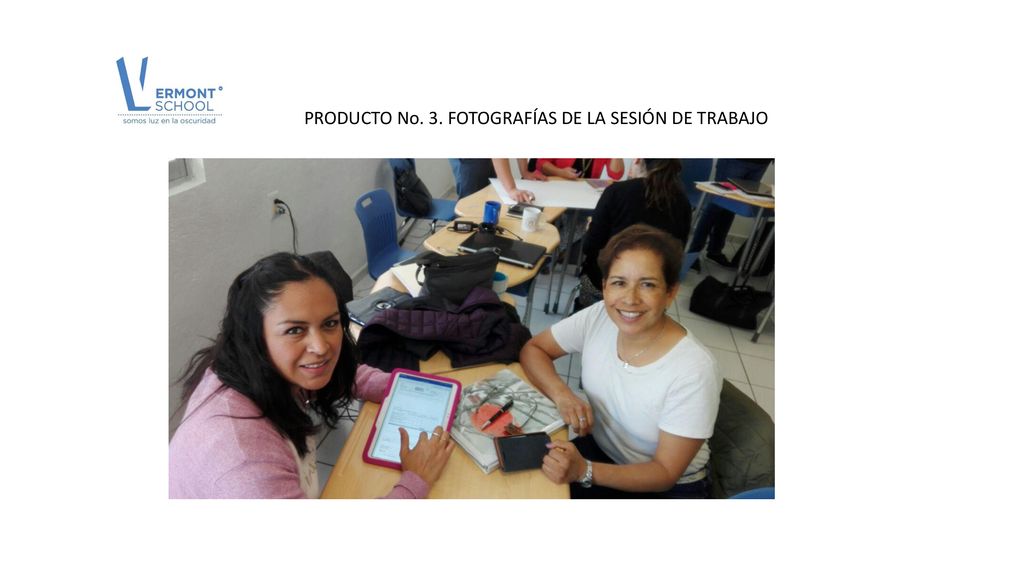 PRODUCTO No. 3. FOTOGRAFÍAS DE LA SESIÓN DE TRABAJO
