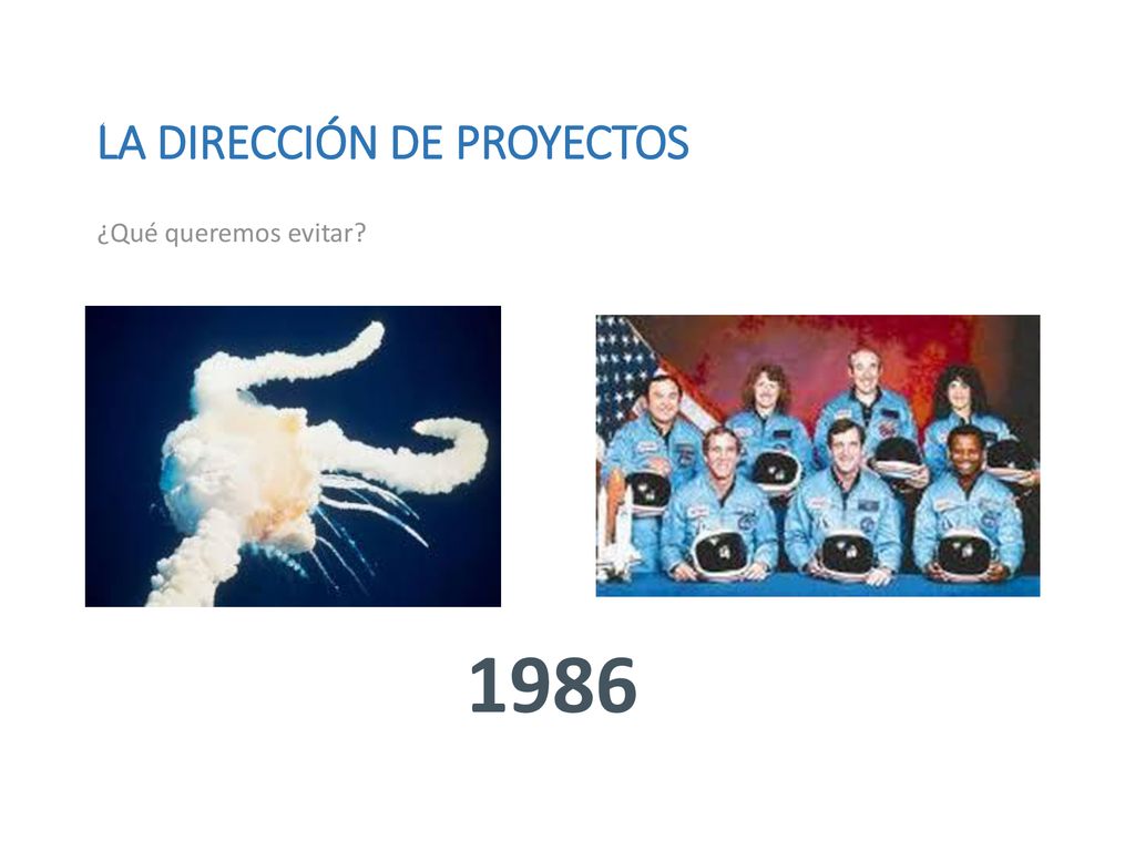 1986 LA DIRECCIÓN DE PROYECTOS 04 de Febrero de 2016