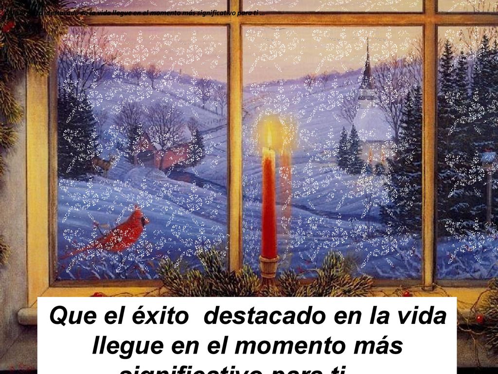 Que el éxito destacado en la vida llegue en el momento más significativo para ti …