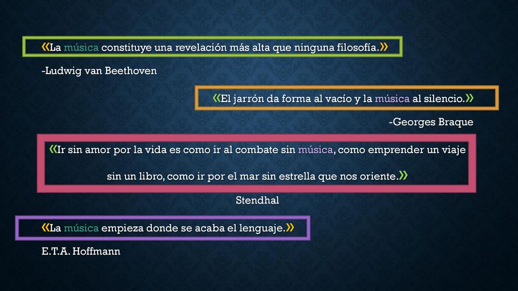 «La música constituye una revelación más alta que ninguna filosofía.»