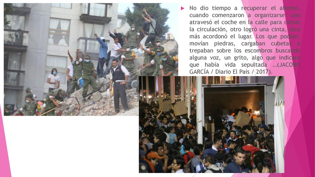 No dio tiempo a recuperar el aliento, cuando comenzaron a organizarse: uno atravesó el coche en la calle para cortar la circulación, otro logró una cinta, otro más acordonó el lugar.