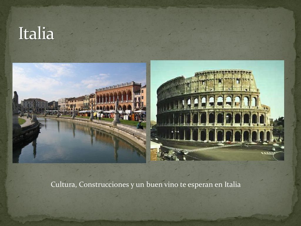 Italia Cultura, Construcciones y un buen vino te esperan en Italia