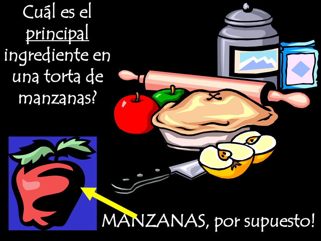 Cuál es el principal ingrediente en una torta de manzanas